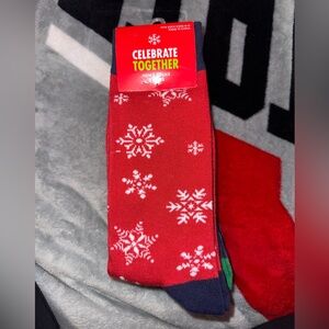 Men’s 3 pack Holiday Socks size 8-13